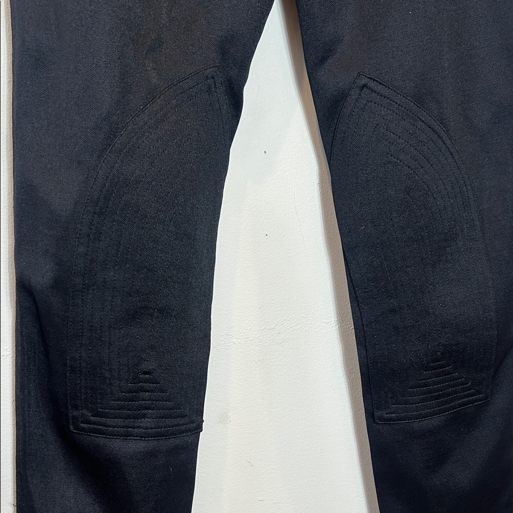 Versace Black Riding Pants - Picture 2 of 6